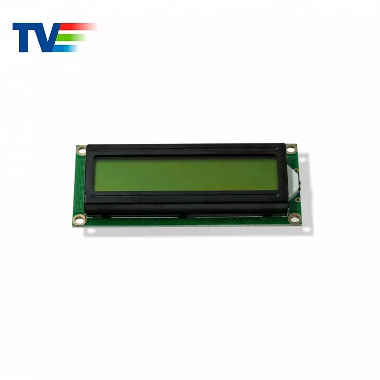 (Yellow-green)16x2 STN Monochrome LCD Character Display Module