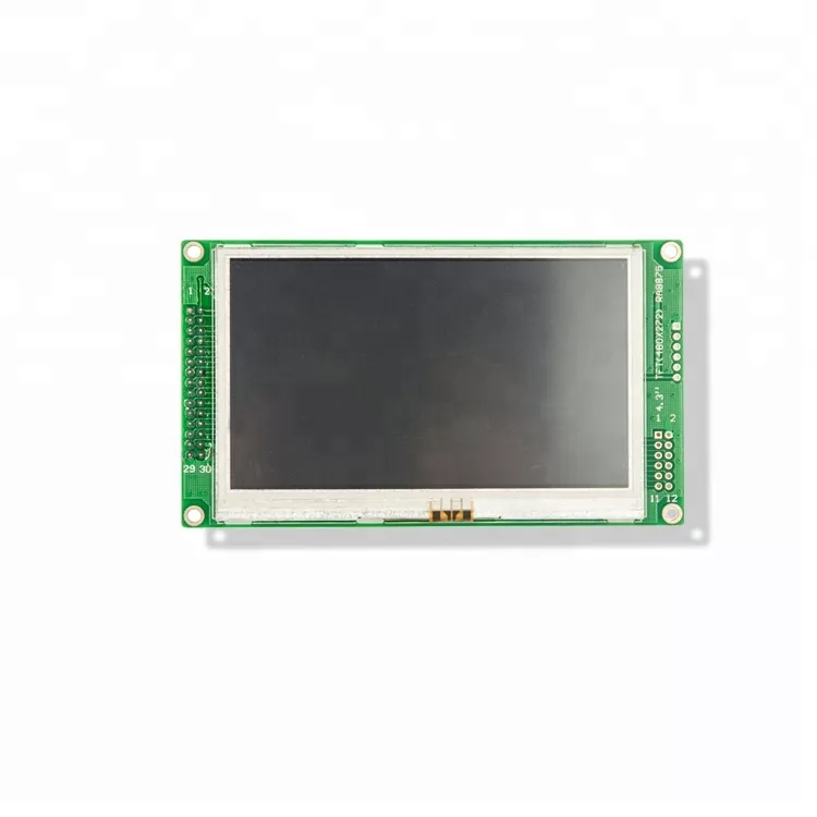 4.3 inch 480x272 TFT LCD with PCBA and Resistive Touch Screen Display Module/ Industial medical