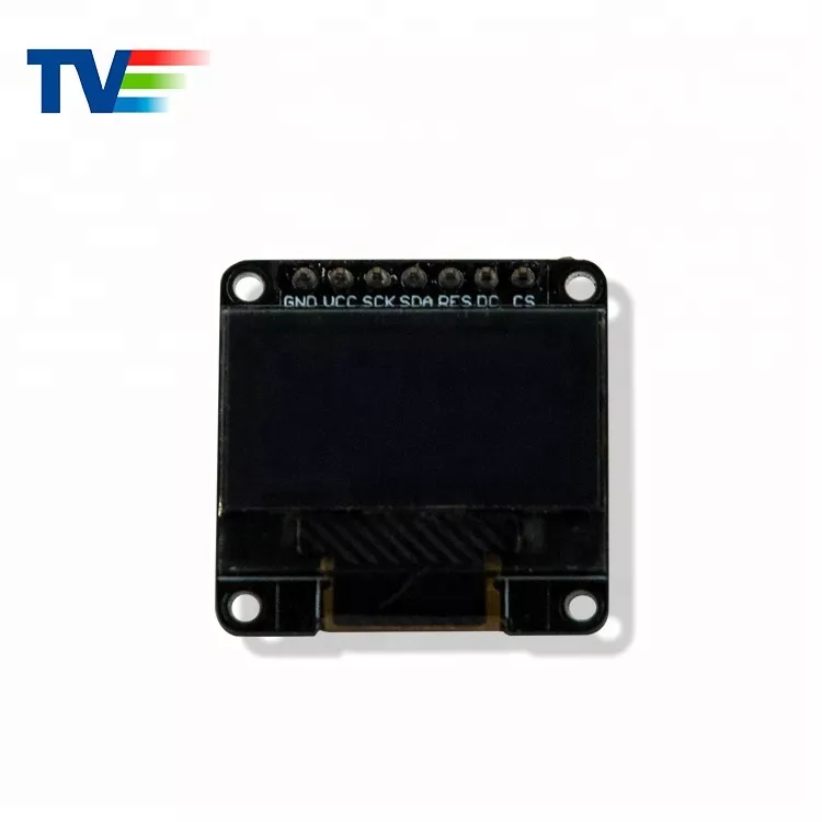 0.96 inch 128x64 I2C monochrome oled with PCB controller board Display Module
