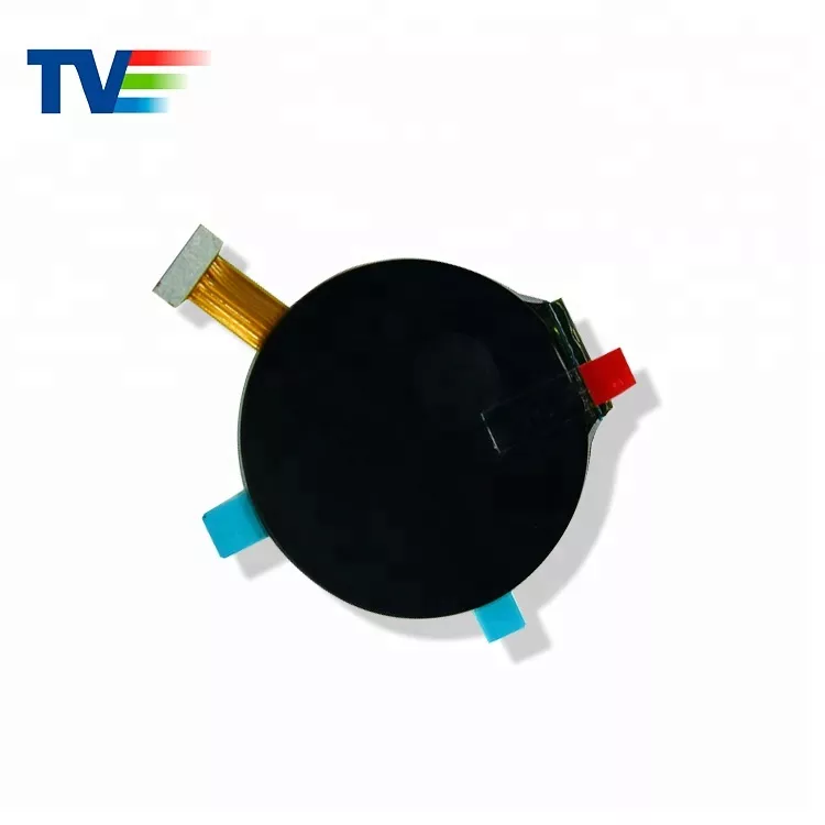 1.2 Inch 390x390 Round OLED Display with Touch for Watch